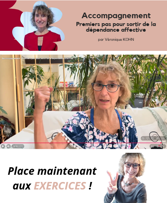 Premiers pas pour sortir de le dépendance affective fiche exercices